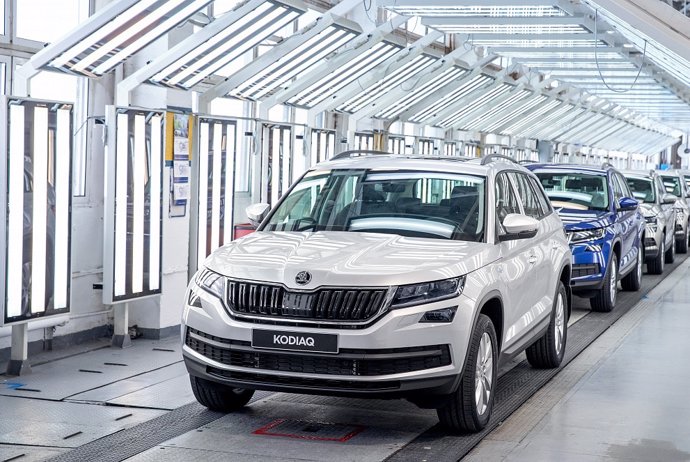 Archivo - Producción del Skoda Kodiaq en Nizhny Novgorod  (Rusia)