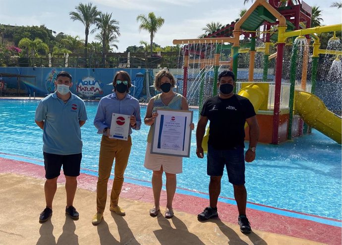 Terra Natura Murcia obtiene el certificado de excelencia que avala la calidad y seguridad de sus instalaciones acuáticas