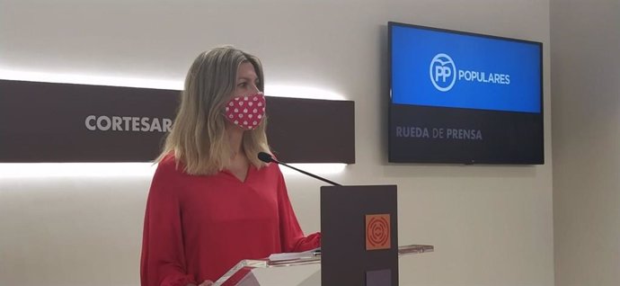 La diputada del PP, Mar Vaquero