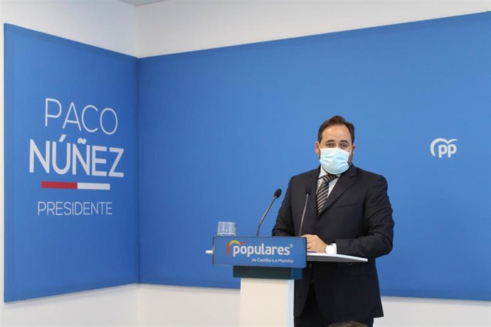 El Presidente Del Partido Popular De Castilla-La Mancha, Paco Núñez.