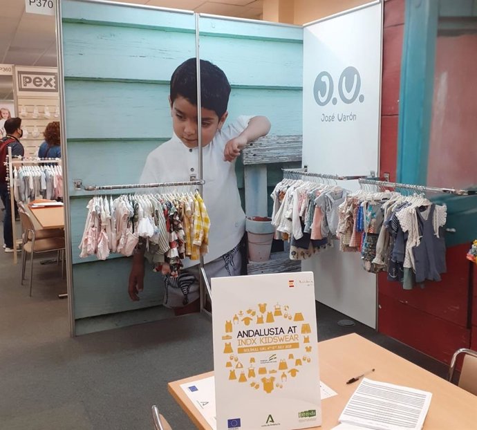 Foitografía de la INDX Kidswear Exposición.