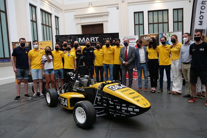 Vehículo de Málaga Racing Team