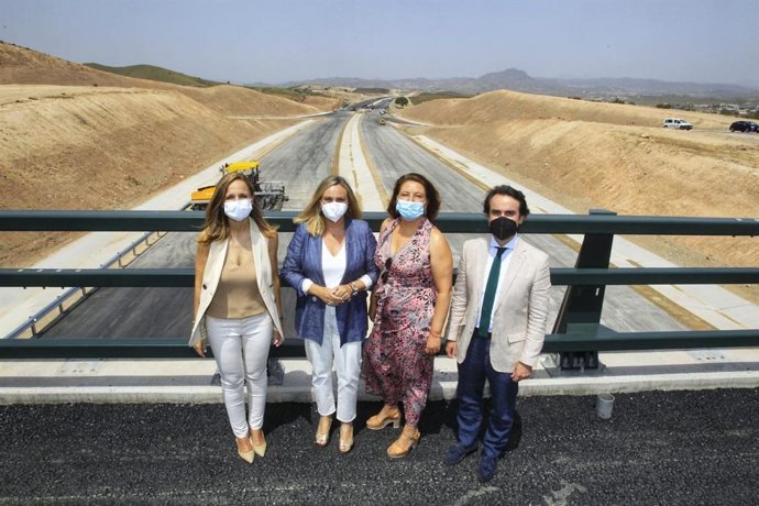 Inicio de las obras en el nuevo tramo de la Autovía del Almanzora, en Almería