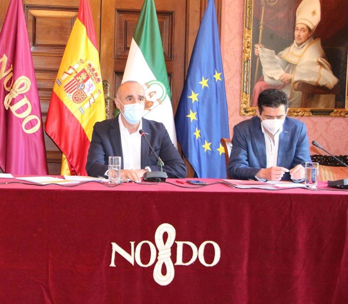 Antonio Muñoz en una sesión de la Gerencia