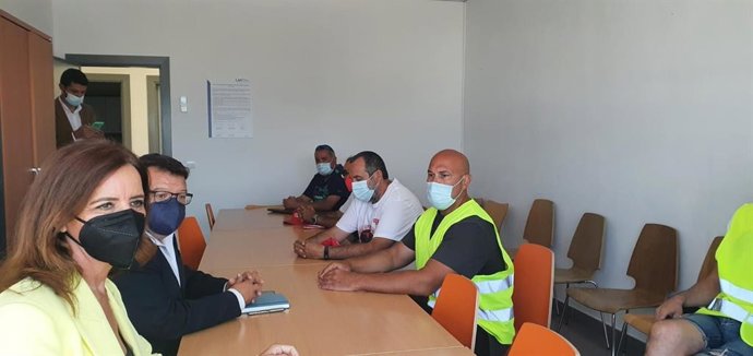 La Consejera De Empleo E Industria, Ana Carlota Amigo, Ha Mantenido Este Viernes Una Reunión Con La Dirección De LM Wind Power Y Su Comité De Empresa.
