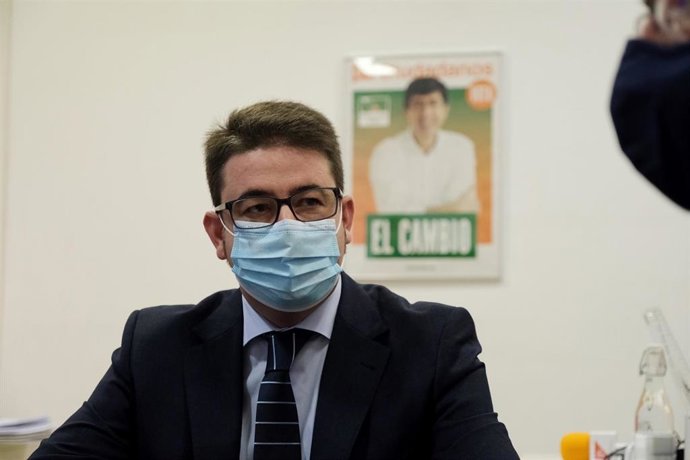 El  portavoz adjunto de Cs en la Diputación de Sevilla, Manuel Benjumea.