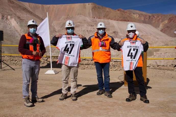 Archivo - Economía.- Codelco inicia la construcción del proyecto Rajo Inca en Chile, con una inversión de más de 1.100 millones