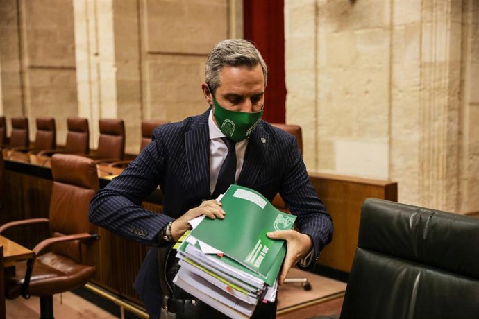 Archivo - EL consejero de Hacienda, Juan Bravo, en foto de archivo