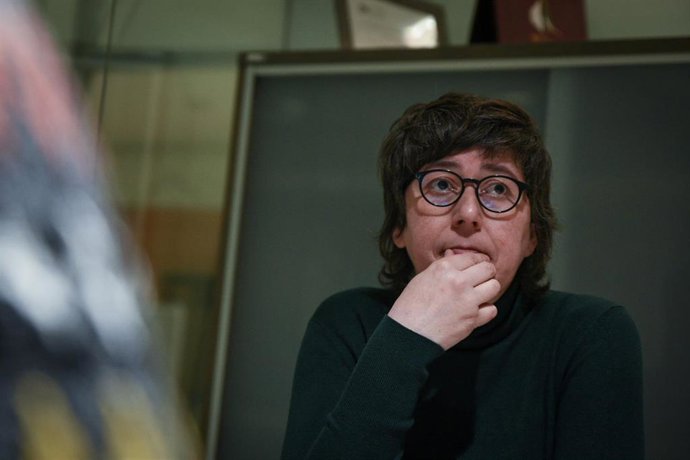 Archivo - La coordinadora de Podemos en la Comunidad Valenciana, Pilar Lima, durante una entrevista con Europa Press, en Valencia (España), a 18 de marzo de 2021