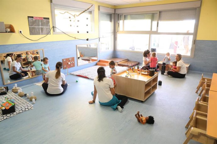 Archivo - Escuela infantil de Madrid.
