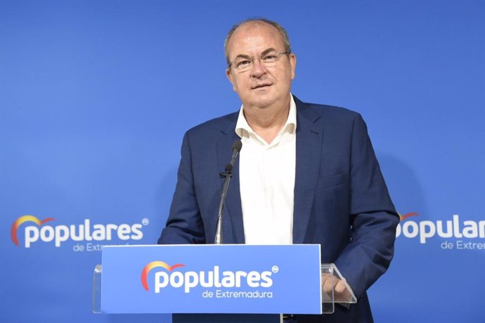 El presidente del PP de Extremadura, José Antonio Monago, en una imagen de archivo