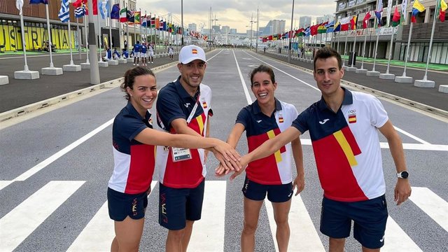 El relevo mixto español de triatlón