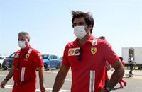 Sainz: "No es excusa, pero una ráfaga de viento de cola me expulsó de la pista"