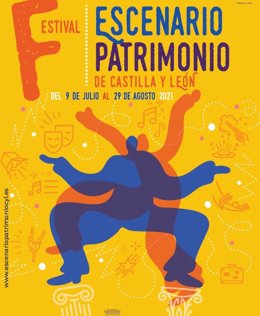 Cartel del Festival Escenario Patrimonio.