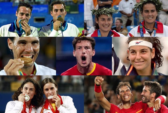 Algunos de los medallistas españoles que han ganado metal en los Juegos Olímpicos desde Seúl 1988