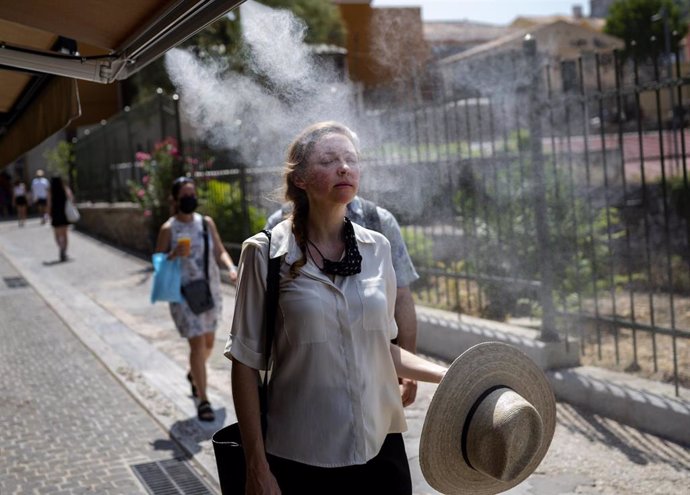 Ola de calor en Grecia 