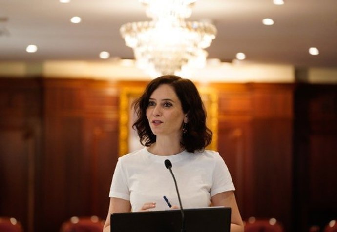 La presidenta de la Comunidad de Madrid, Isabel Díaz Ayuso.