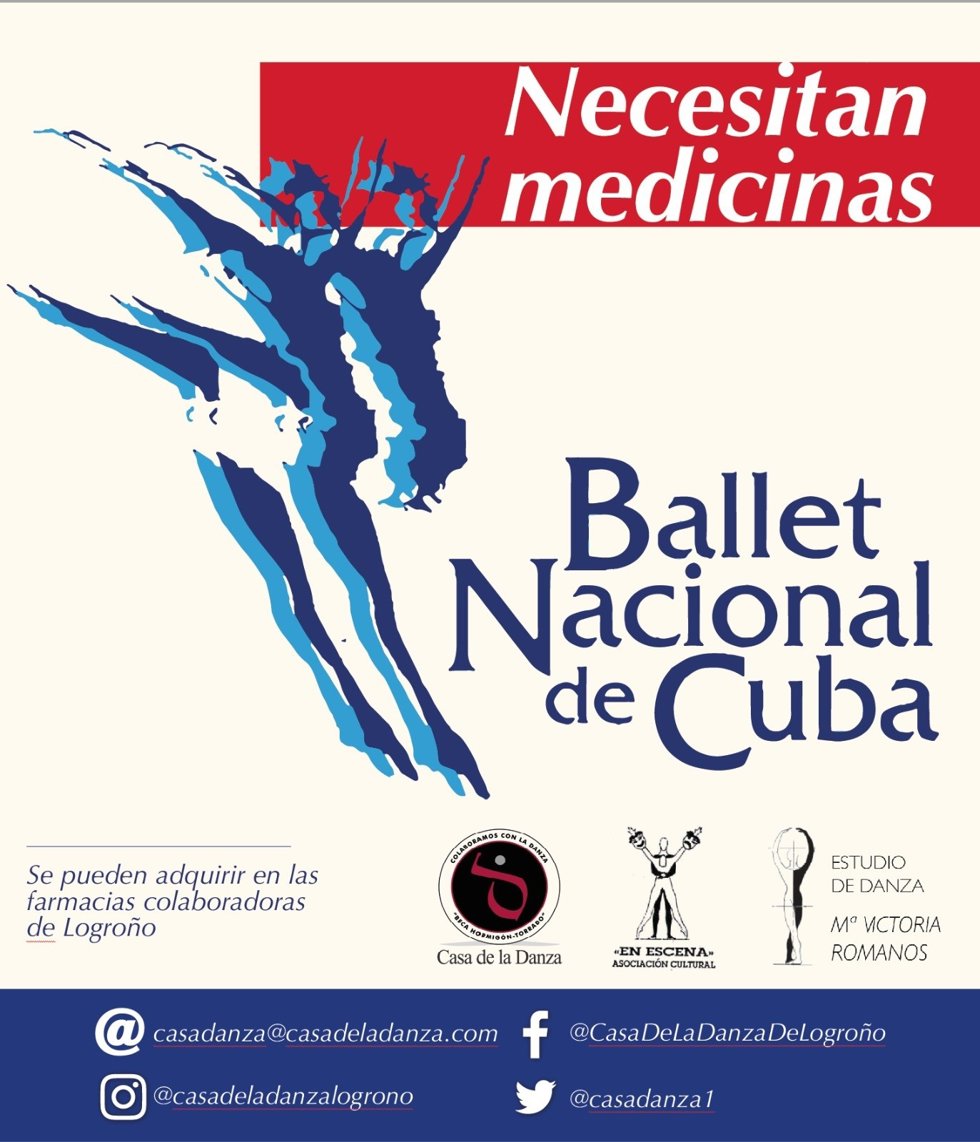 SOS MEDICINAS PARA EL BALLET NACIONAL DE CUBA