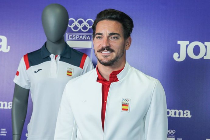 Archivo - Damian Quintero, karateka of Spain during the official presentation of the Spanish Olympic Team kit for the Tokyo 2020 Olympic Games at Comite Olimpico español on Jun 1, 2021 in Madrid, Spain.