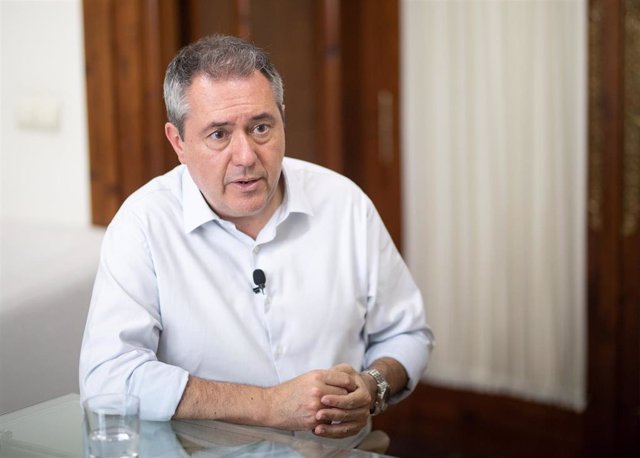 El alcalde de Sevilla y secretario general de PSOE-A, el socialista Juan Espadas