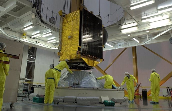 Eutelsat Quantum durante las pruebas