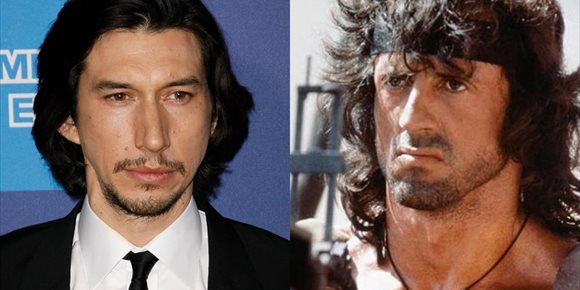 1. Tarantino quiere rodar una película de Rambo protagonizada por Adam Driver