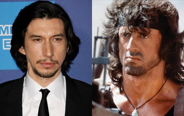 ¿Adam Driver como el nuevo Rambo?