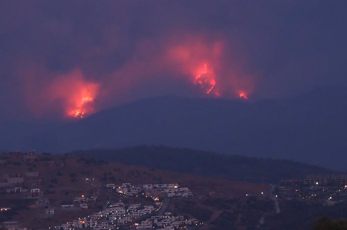 Incendios forestales en el sur de Turquía