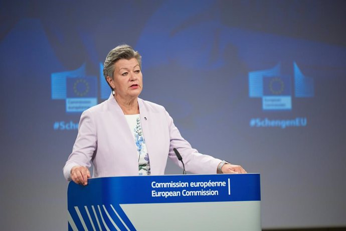 Archivo - La comisaria europea del interior, Ylva Johansson.