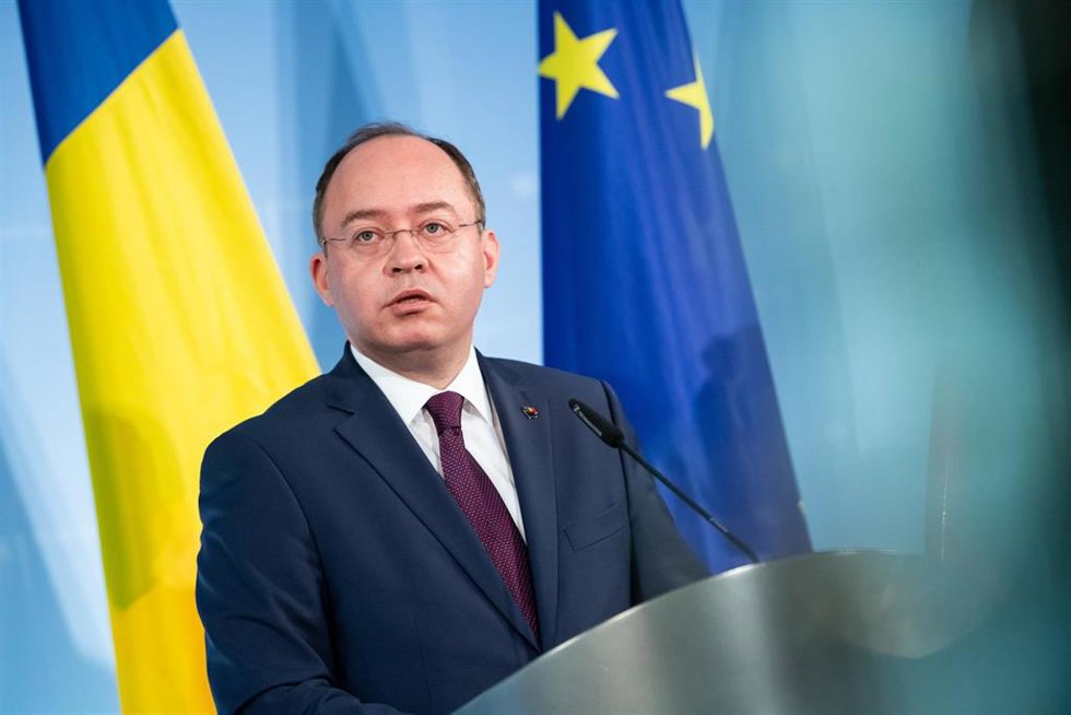 Archivo - El ministro de Exteriores de Rumanía, Bogdan Aurescu