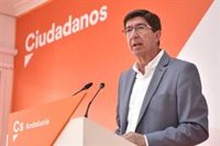 Marín: "Desde que Cs gobierna, Andalucía ha dejado de ser el vagón de cola para liderar el crecimiento en España"