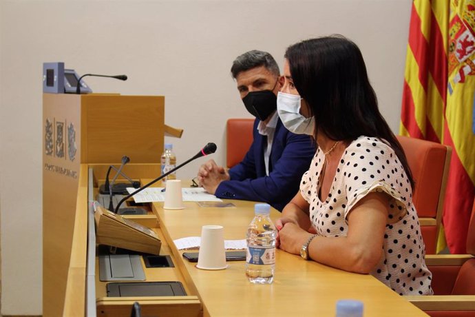 Gracia y Merino en la rueda de prensa de la presentación del decálogo