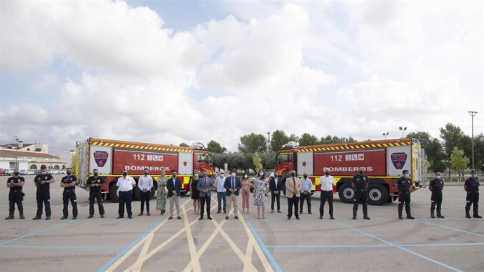 La Comunidad suma dos vehículos nodriza que potencian la extinción de incendios complejos