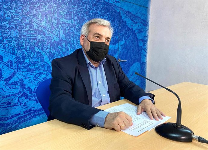 El Concejal De Movilidad Y Participación Ciudadana, Juan José Pérez Del Pino, En Rueda De Prensa.