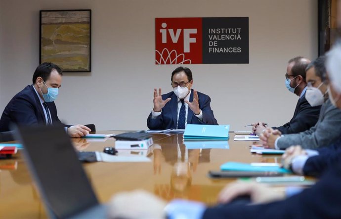 Archivo - El conseller de Hacienda y Modelo Económico, Vicent Soler, en el Institut Valenci de Finances (IVF)