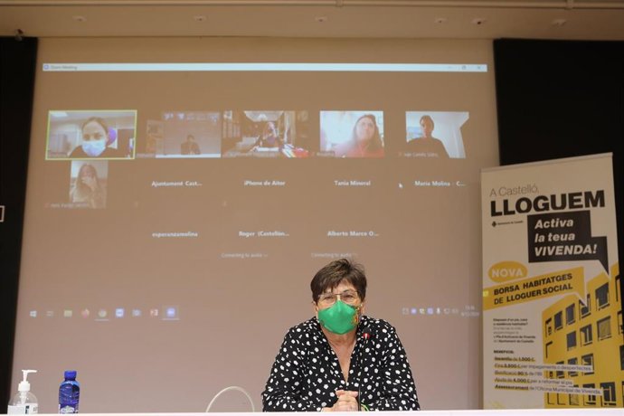 Archivo - La concejala de Vivienda de Castelló, María Jesús Garrido