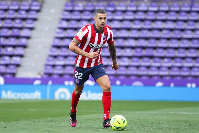 Archivo - Mario Hermoso en un partido con el Atlético de Madrid