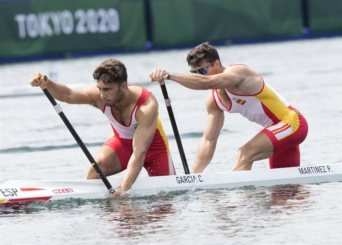 Cayetano García y Pablo Martínez en Tokio