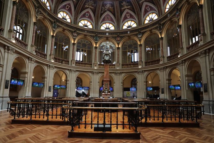Una de las instalaciones del Palacio de la Bolsa de Madrid