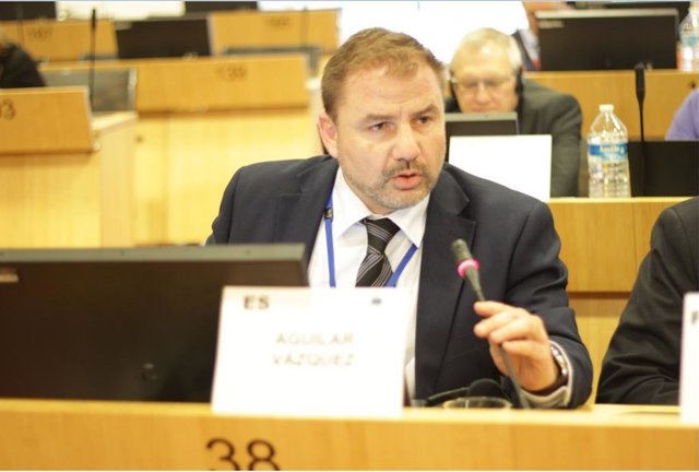 El director general de Acción Exterior, Carlos Aguilar.