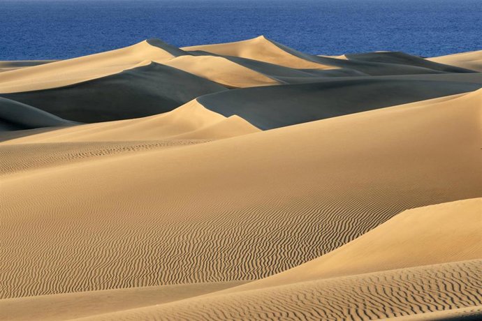 Archivo - Vista de las Dunas de Maspalomas