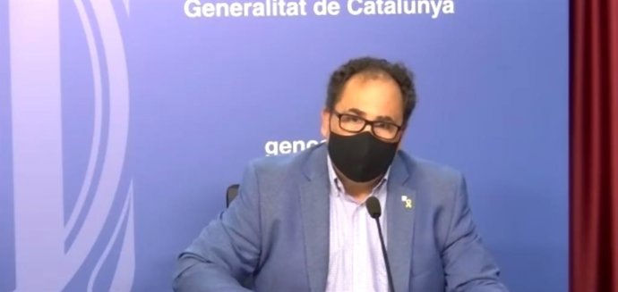El director general de Relaciones Laborales, Trabajo Autónomo, Seguridad y Salud Laboral de la Generalitat, Enric Vinaixa