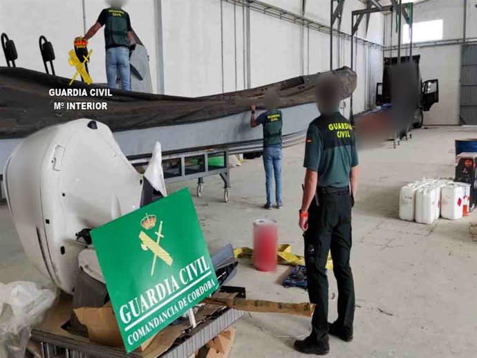 Embarcaciones semirrígidas y motores intervenidos.