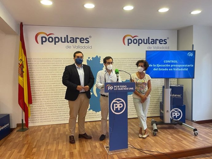 Parlamentarios del PP por Valladolid analizan los Presupuestos Generales para la provincia.