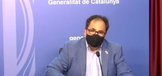 El director general de Relacions Laborals, Treball Autònom, Seguretat i Salut Laboral de la Generalitat, Enric Vinaixa