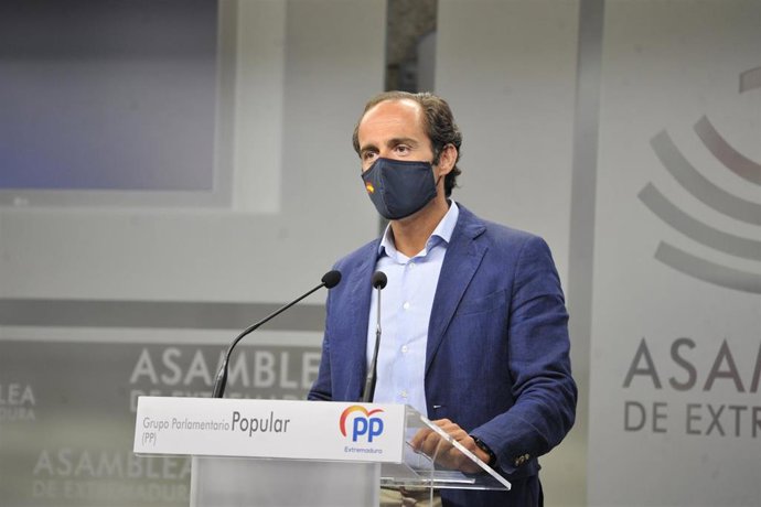 El diputado del PP en la Asamblea de Extremadura Juan Parejo