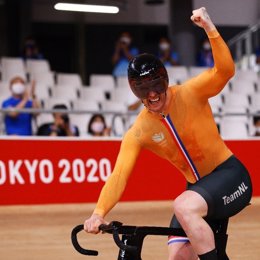 Países Bajos gana la medalla de oro en la prueba de esrpint por equipos en pista en los Juegos Olímpicos de Tokyo 2020