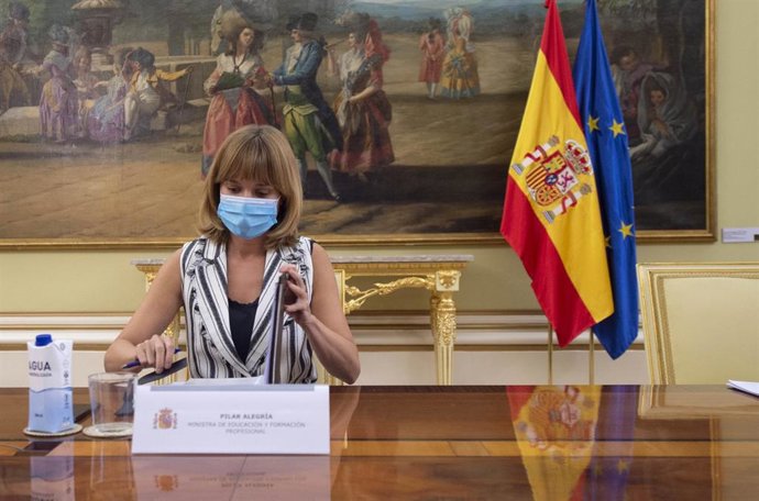 La ministra de Educación y Formación Profesional, Pilar Alegría.