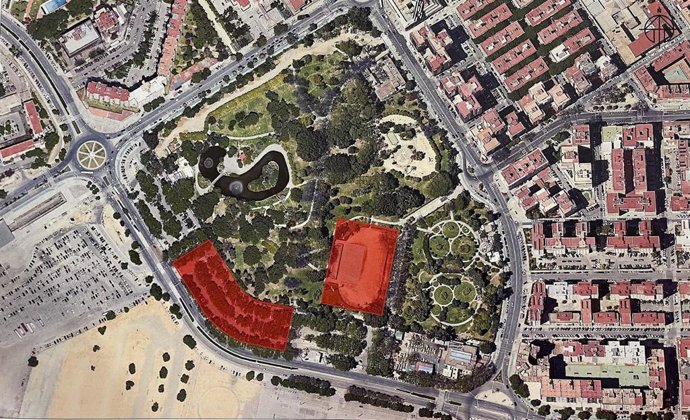 Proyecto en el parque de Los Príncipes.