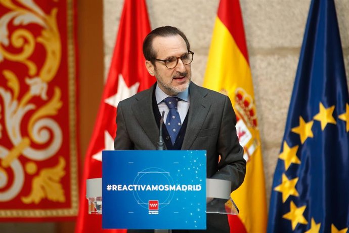 Archivo - Portavoz de CEIM, Francisco Aranda